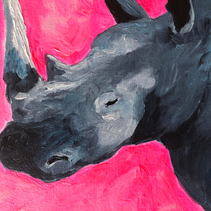 Rhino in Pink