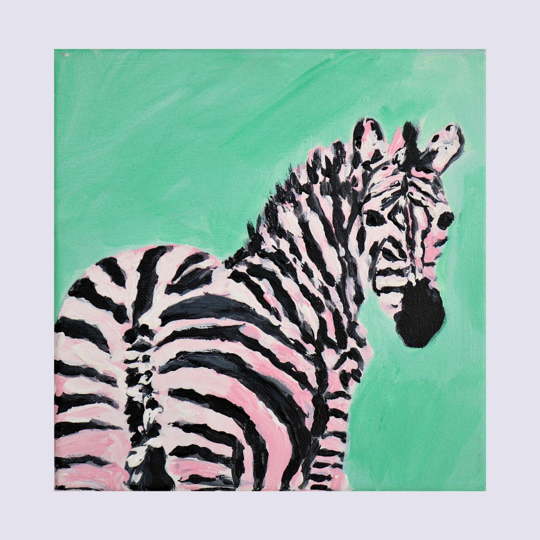 Zebra in Mint