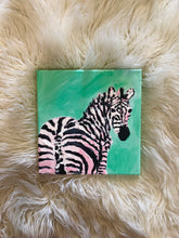 Load image into Gallery viewer, Zebra in Mint
